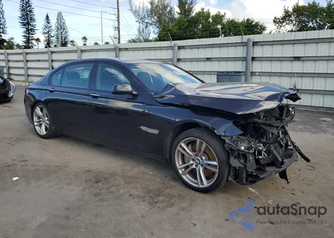 2012 BMW 750 Li from USA, damaged, VIN WBAKB8C5XCDX20585
